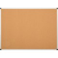 Global Industrial Cork Board - Aluminum Frame - 60 x 36 695492